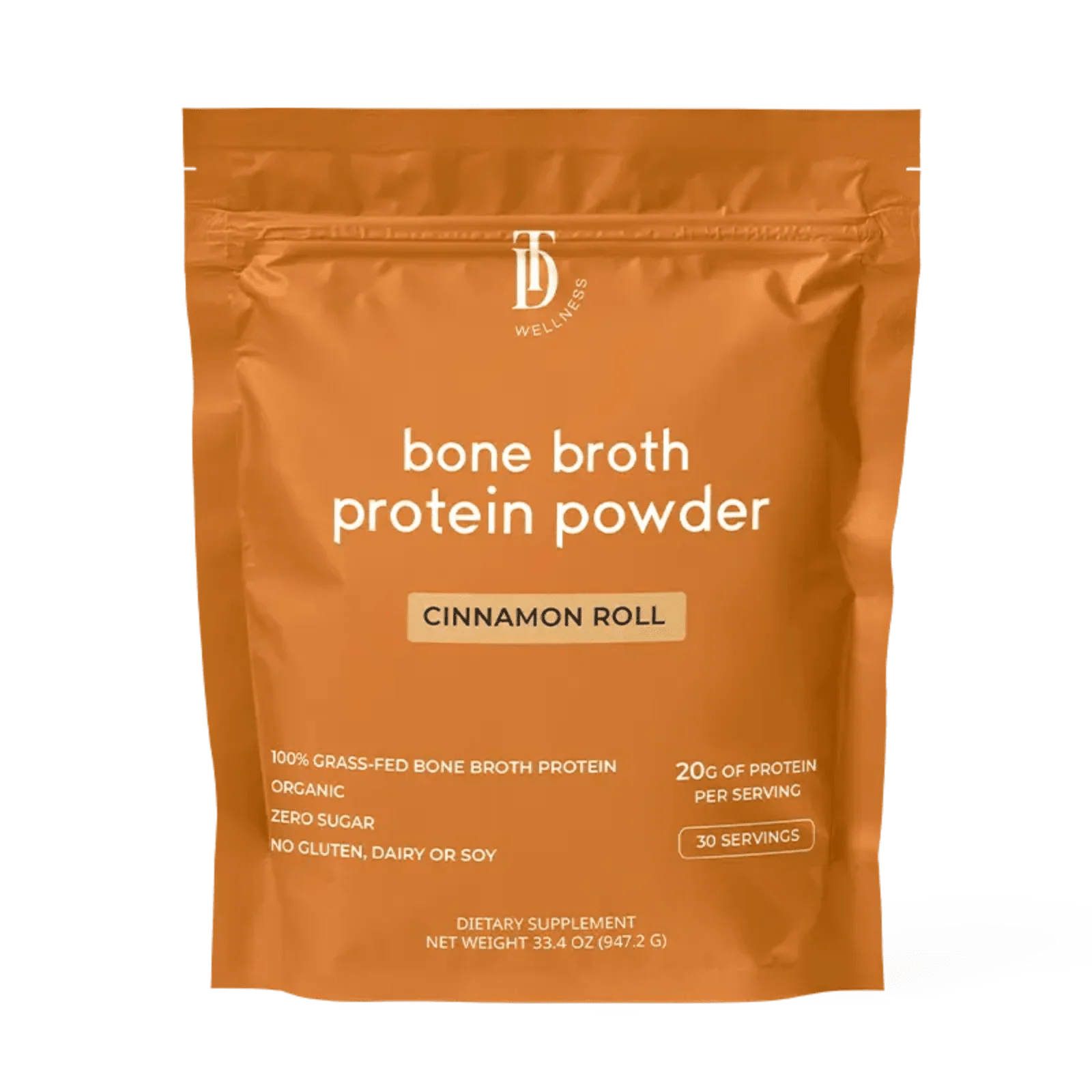 Cinnamon Roll Bone Broth Protein