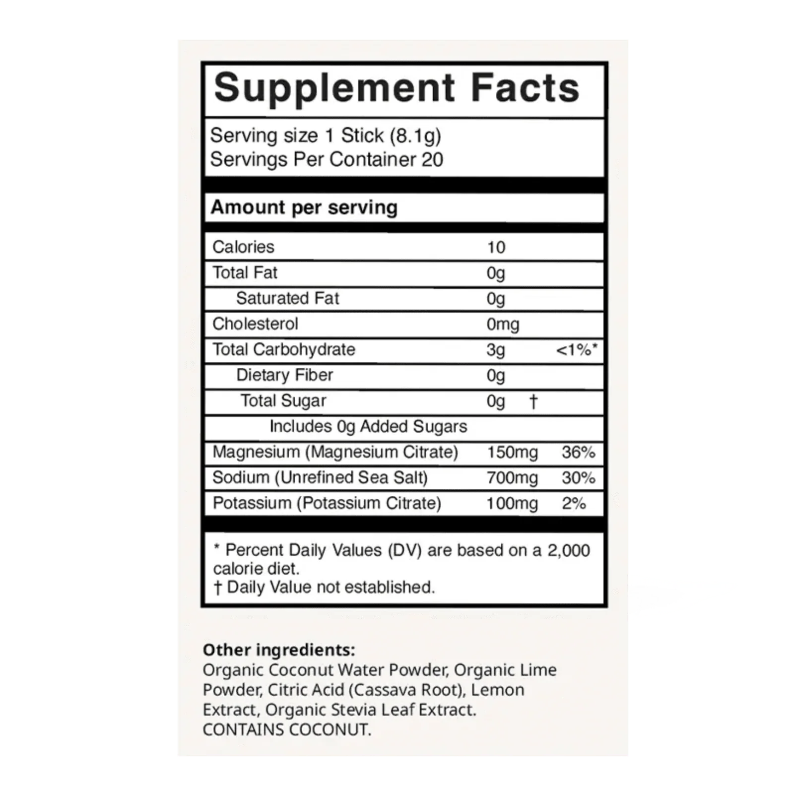 Lemon Lime Electrolyte Drink Mix - Image 4